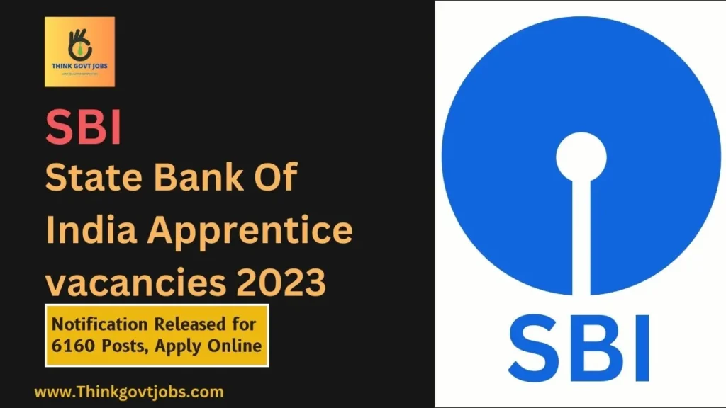 SBI Apprentice vacancies 2023