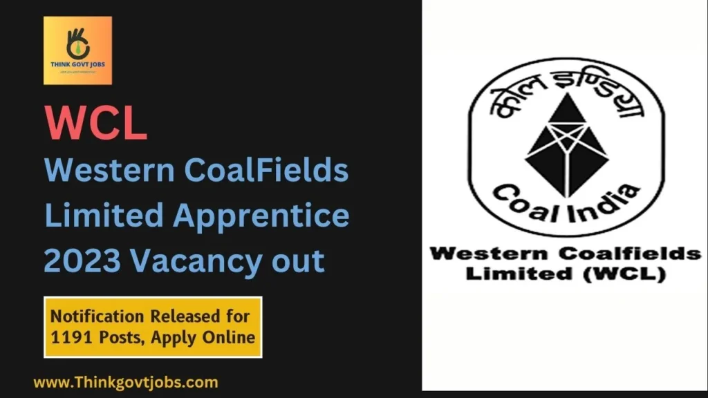 Western CoalFields Limited Apprentice 2023 Vacancy out