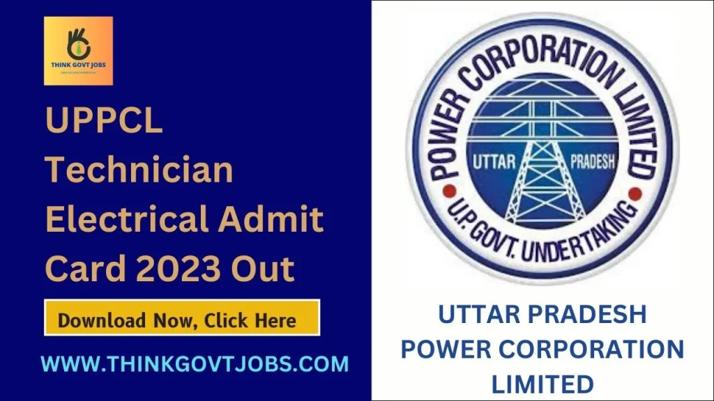 UPPCL Technician Electrical Admit Card 2023 Out