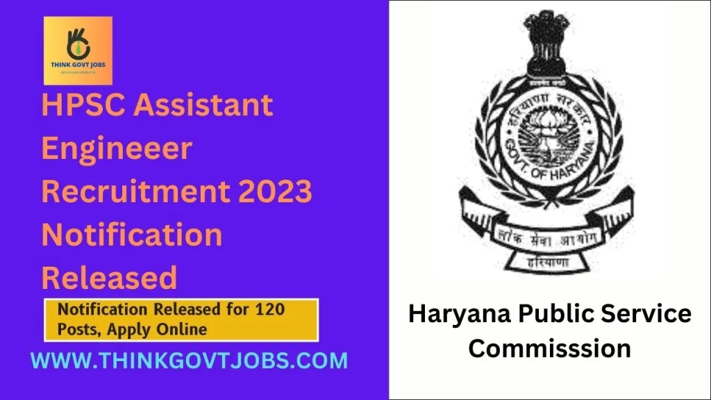 HPSC AE Recruitment 2023 Released