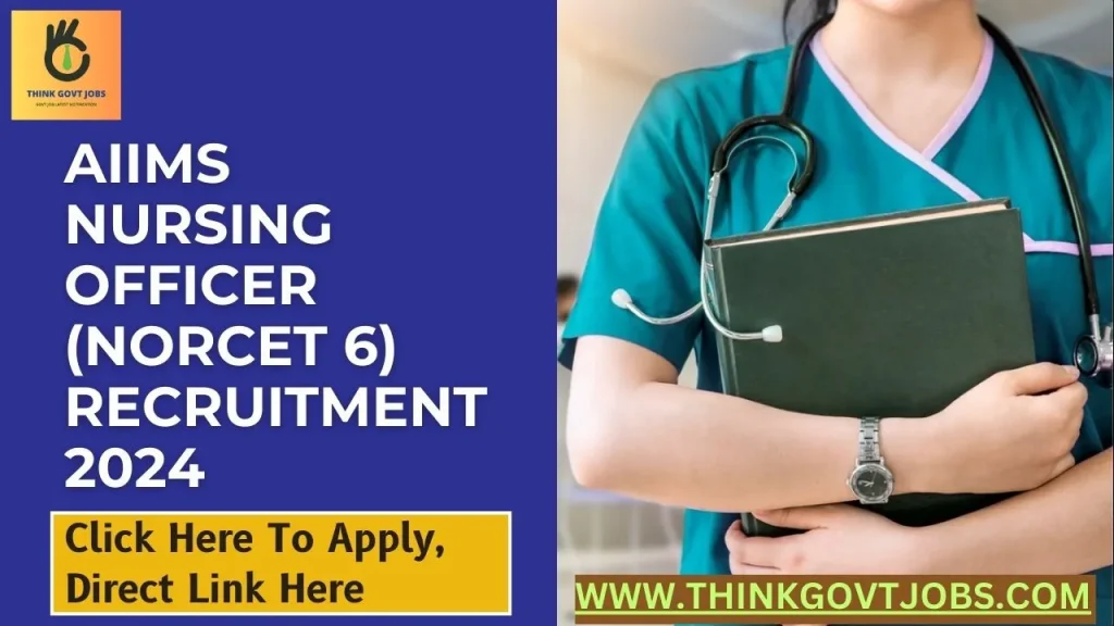 AIIMS Nursing Officer Recruitment 2024