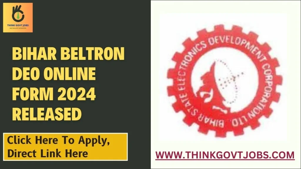 Bihar Beltron Deo online form 2024