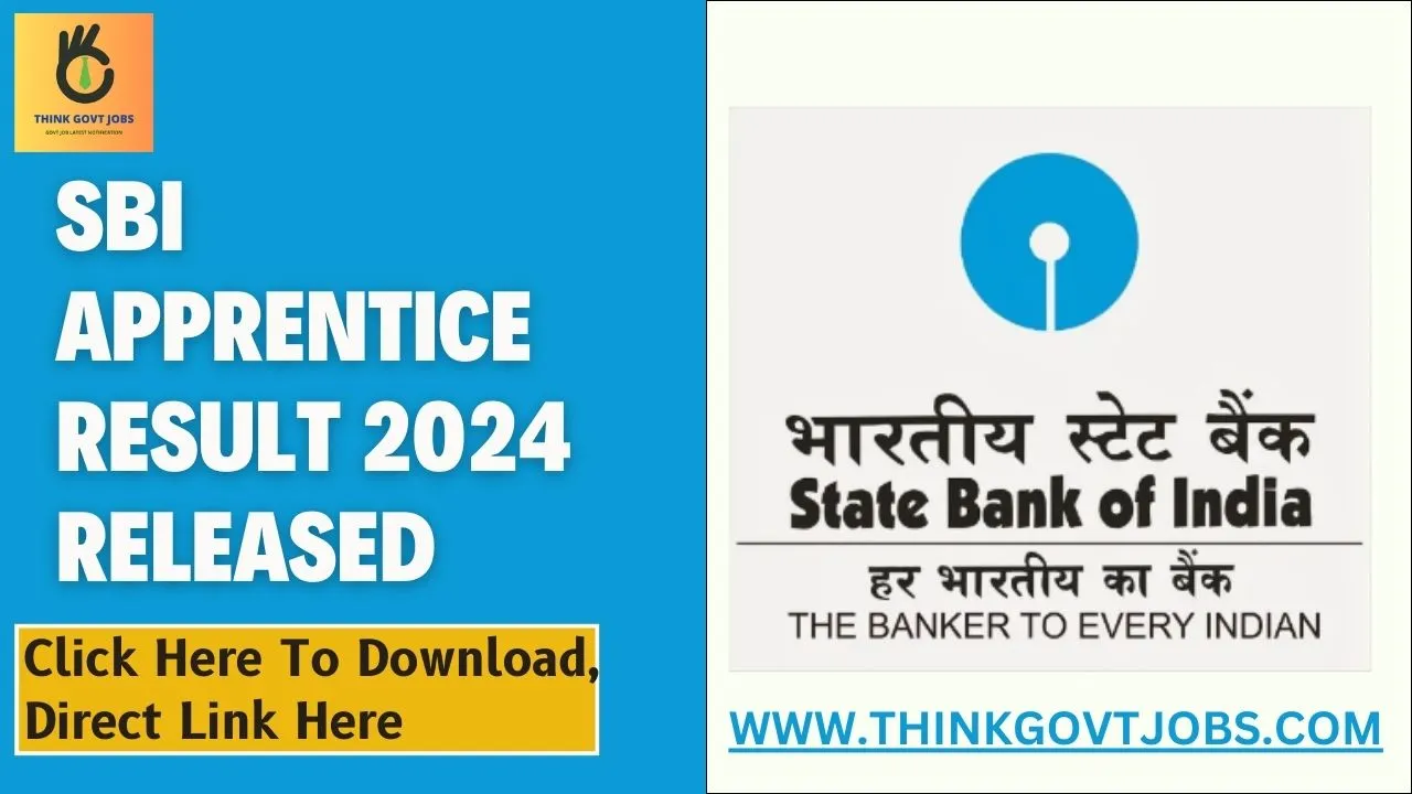 SBI Apprentice Result 2024