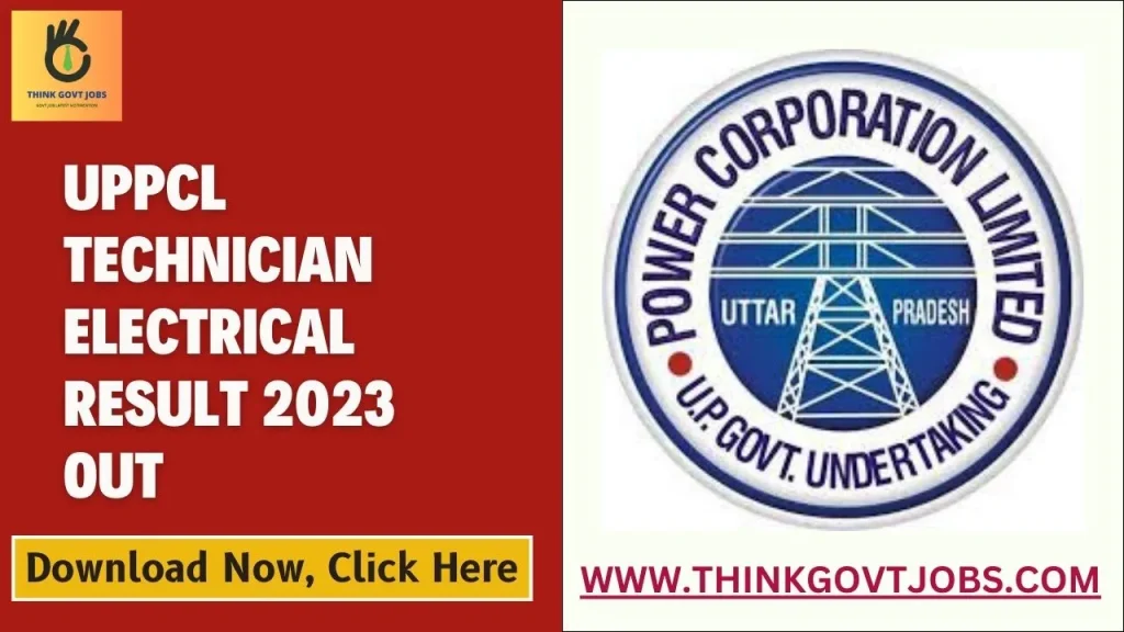 UPPCL Technician Electrical Result 2023 Out