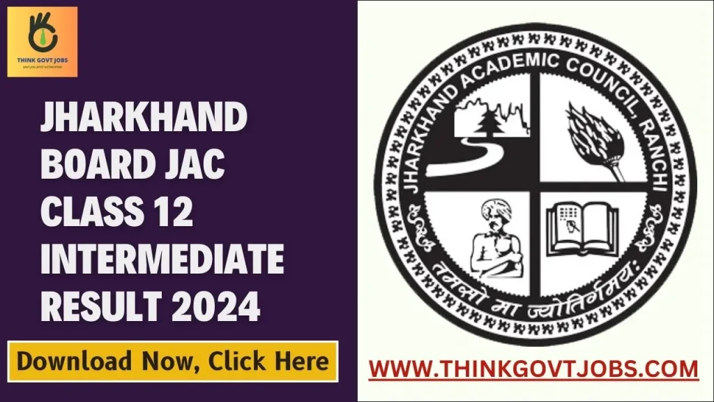 Jharkhand Board JAC Class 12 Intermediate Result 2024