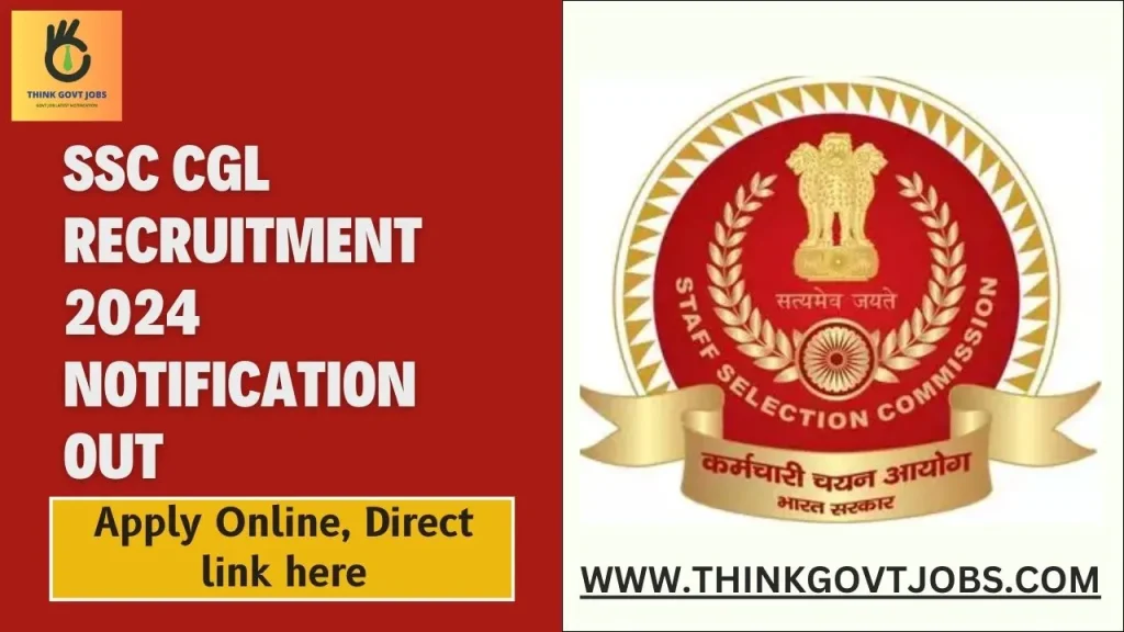 SSC CGL Recruitment 2024