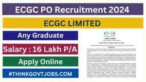 ECGC PO Recruitment 2024