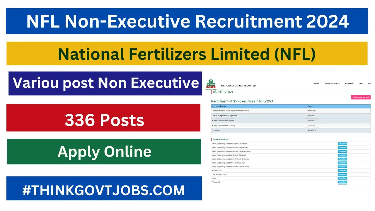 NFL Non-Executive Recruitment 2024