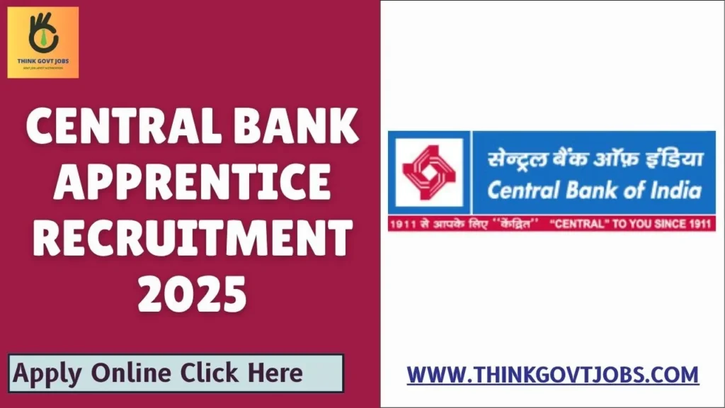 Central Bank 4500 Apprentice Recruitment 2025