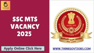 SSC 1075 MTS & Havaldar Vacancy 2025